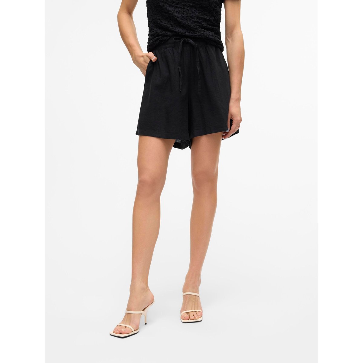 Short noire - black, VERO MODA