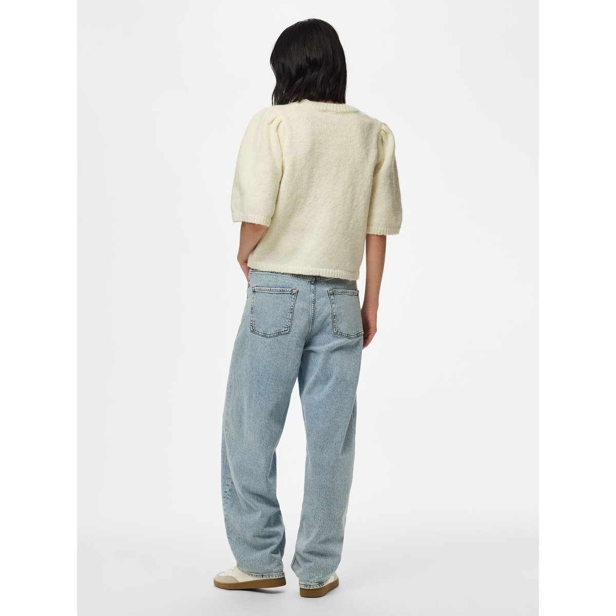 Top En Maille blanc - cloud dancer1, PIECES