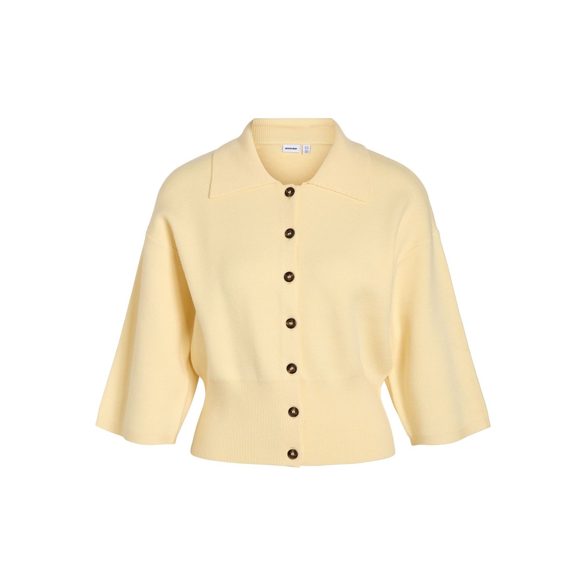 Cardigan jaune - french vanilla1, NOISY MAY