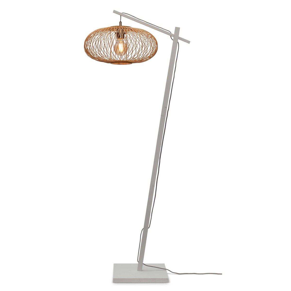 Lampadaire Bambou CANGO naturel, GOOD & MOJO