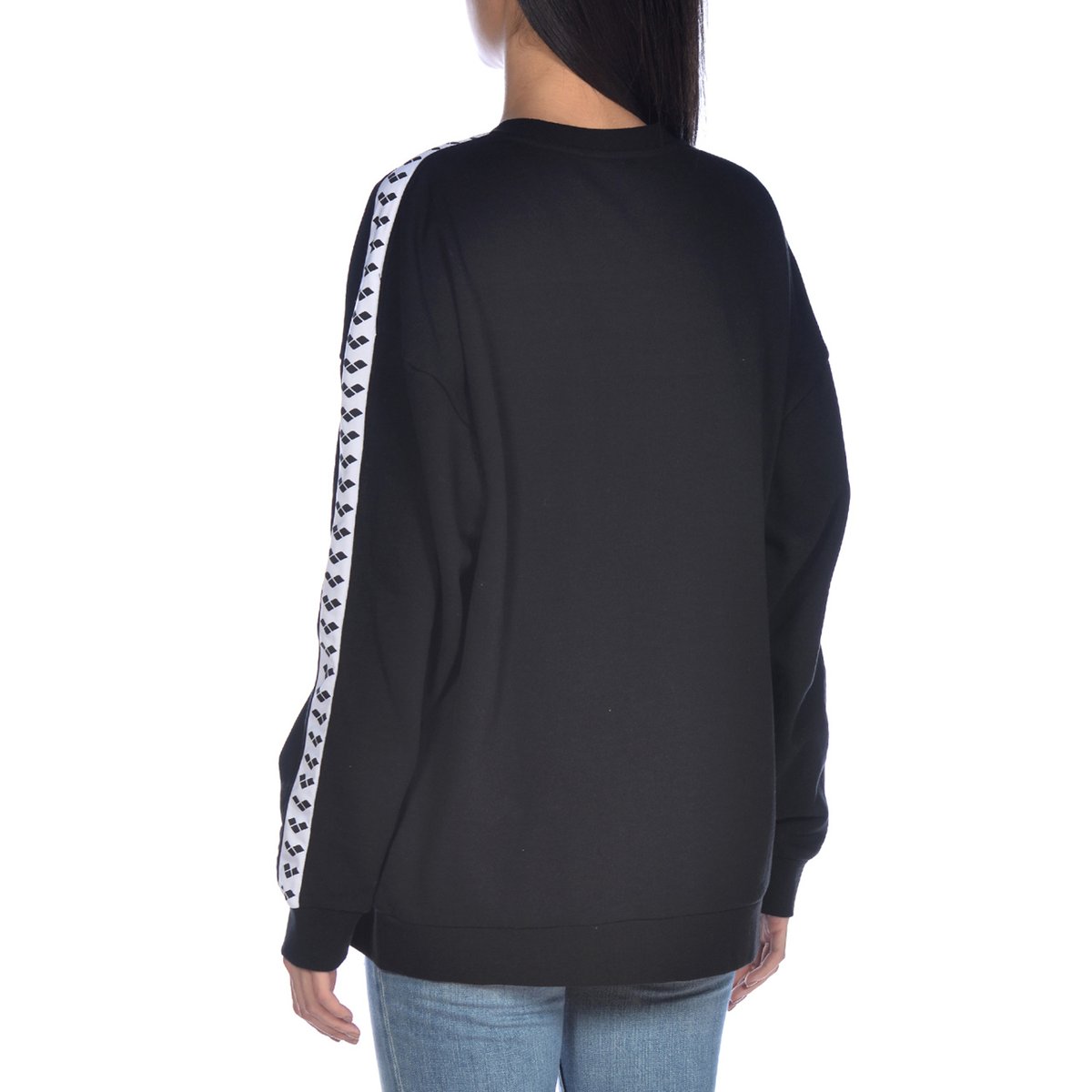 Sweat-shirt oversize unisexe Icons Team noir - blanc - noir, ARENA