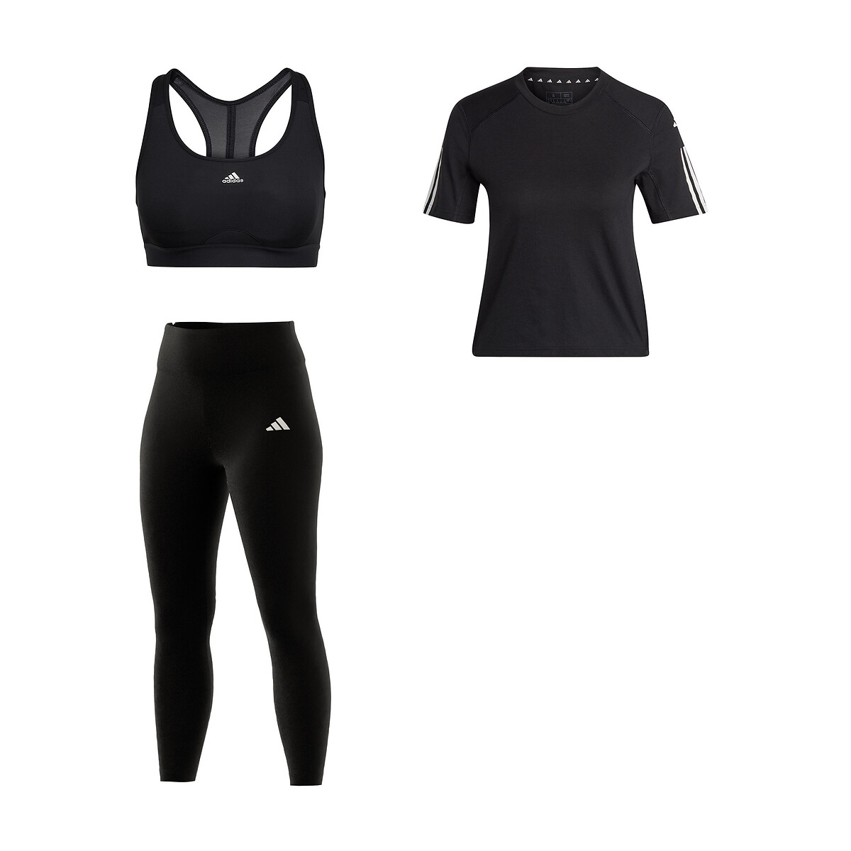 Legging Training Essentials High-Waisted 7/8 noir, adidas Performance
