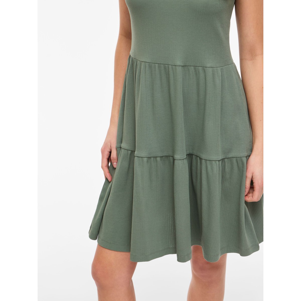 Robe Courte vert - laurel wreath1, VILA