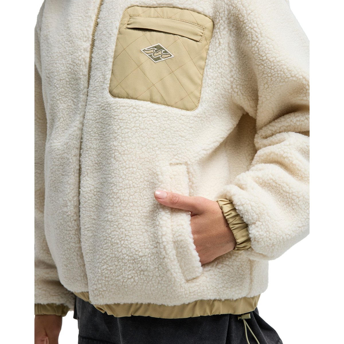 Veste zippée NORTHERN SHORE green ash, BILLABONG