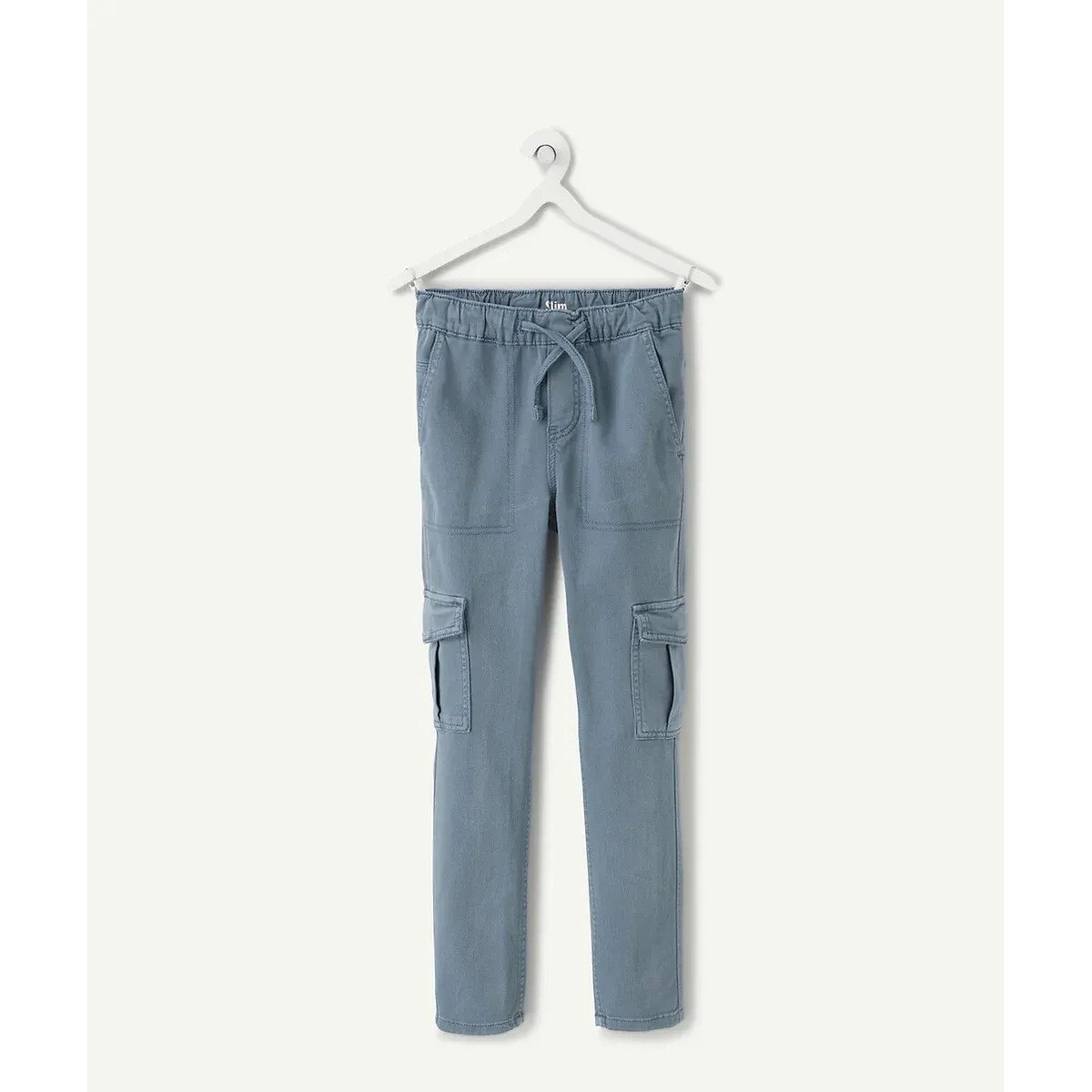 Vaqueros cargo denim oscuro, TAPE A L'OEIL