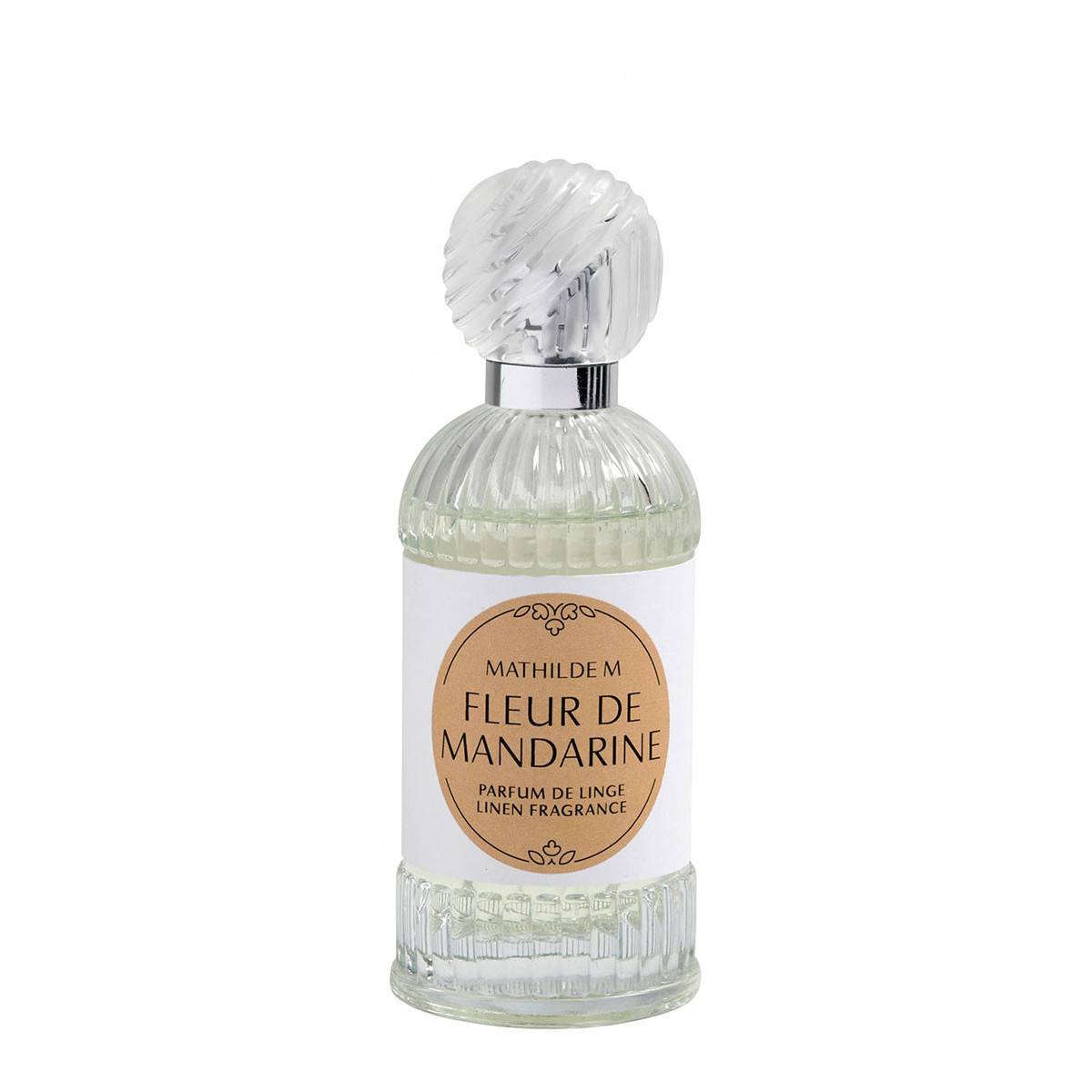 Parfum de linge 75 ml - Fleur de Mandarine transparent, MATHILDE M