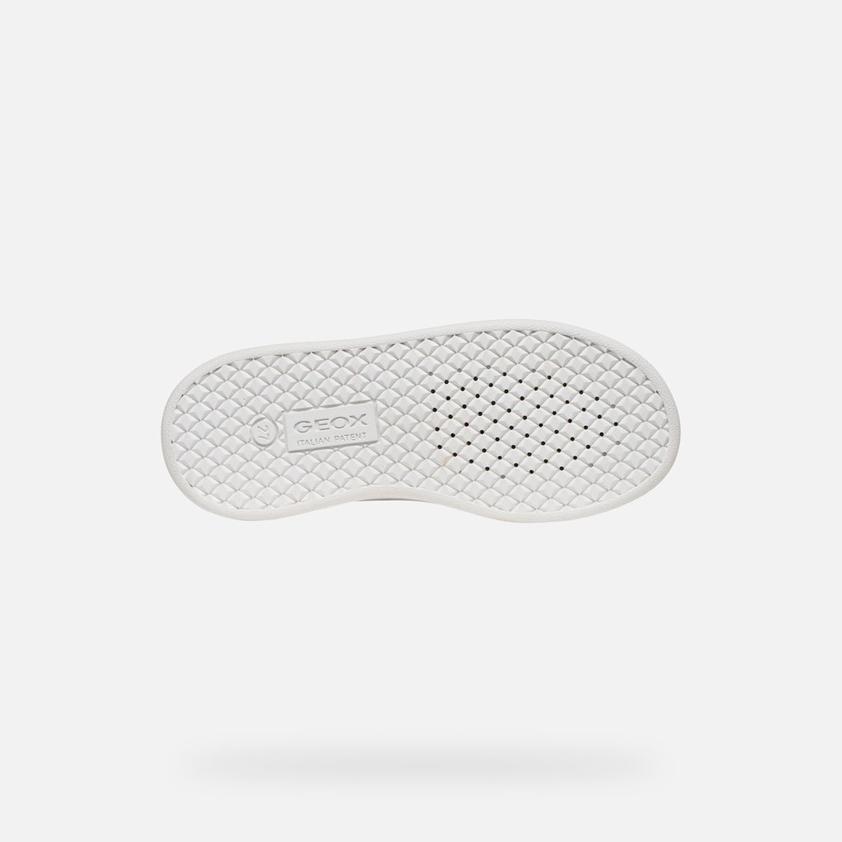 Baskets J ECLYPER blanc/noir, GEOX