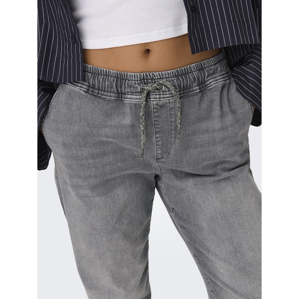 Jean Slim light grey denim, ONLY