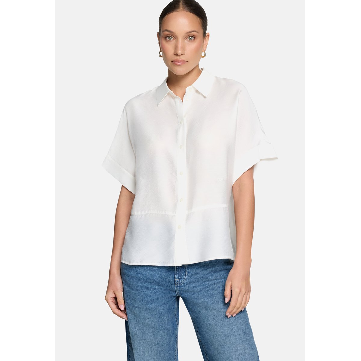 Chemisier à manches tombantes offwhite, ZERO