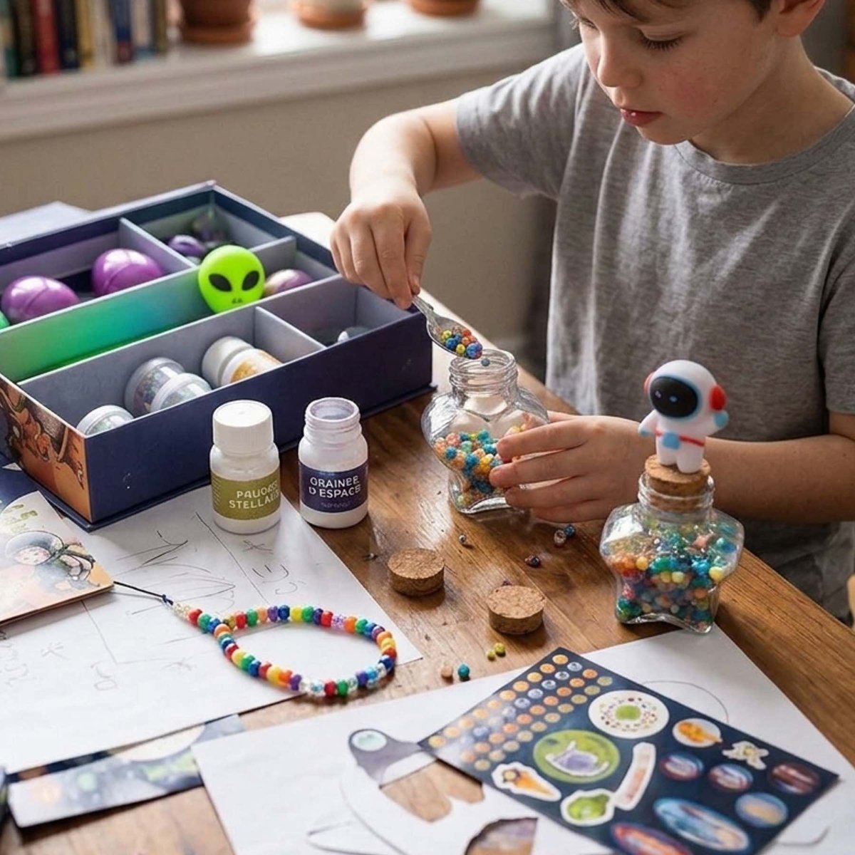 Coffret explorateur galactique expériences spatiales bleu, GREAT PRETENDERS