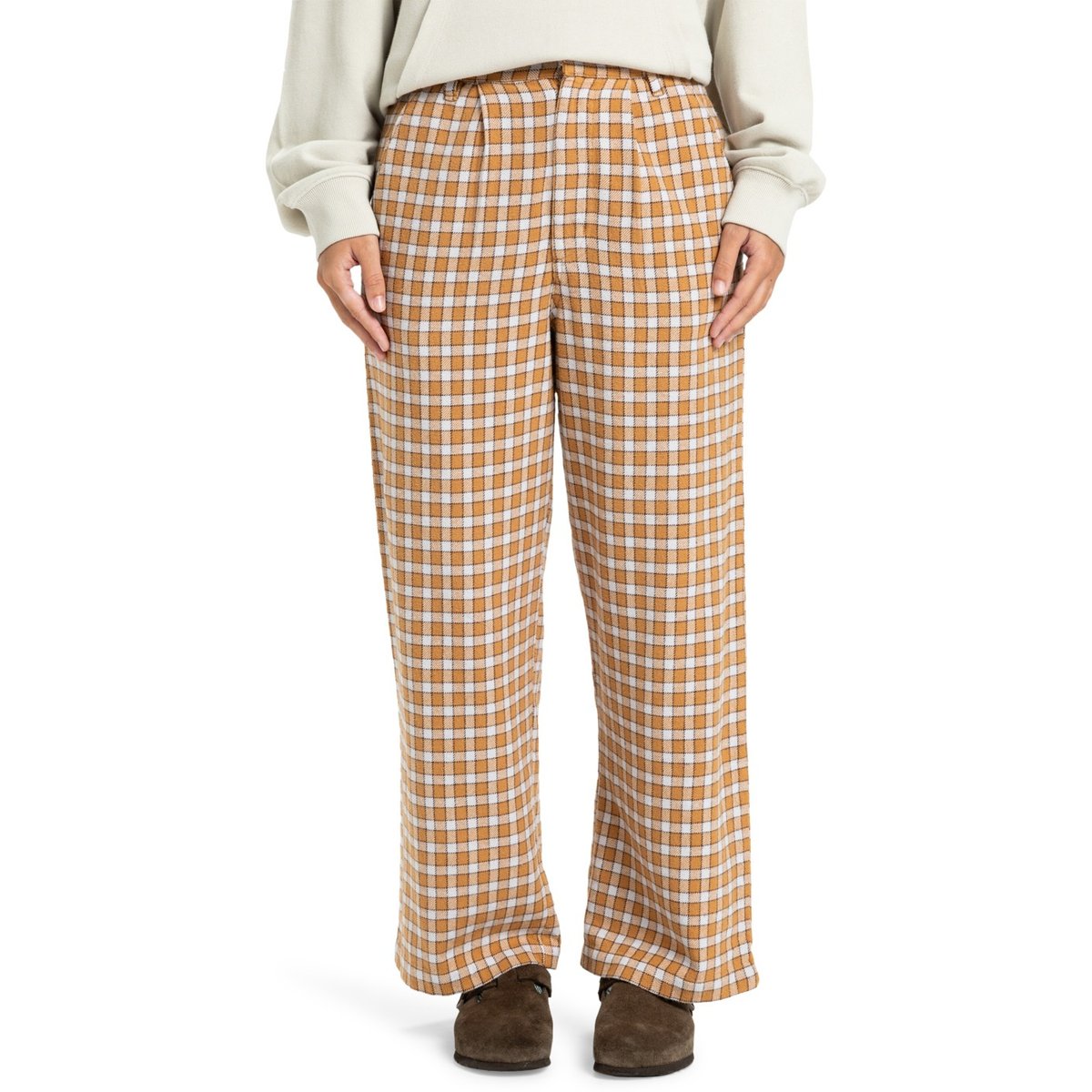 Pantalon non denim PENAREK marron chocolate brown penarek, QUIKSILVER