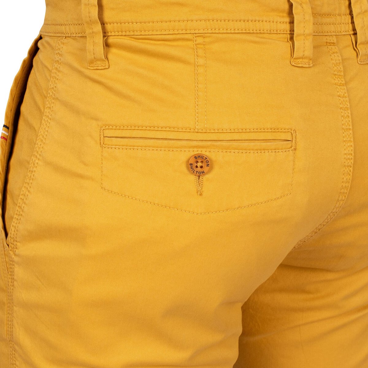 Bermuda uni CHINO camel, SHILTON