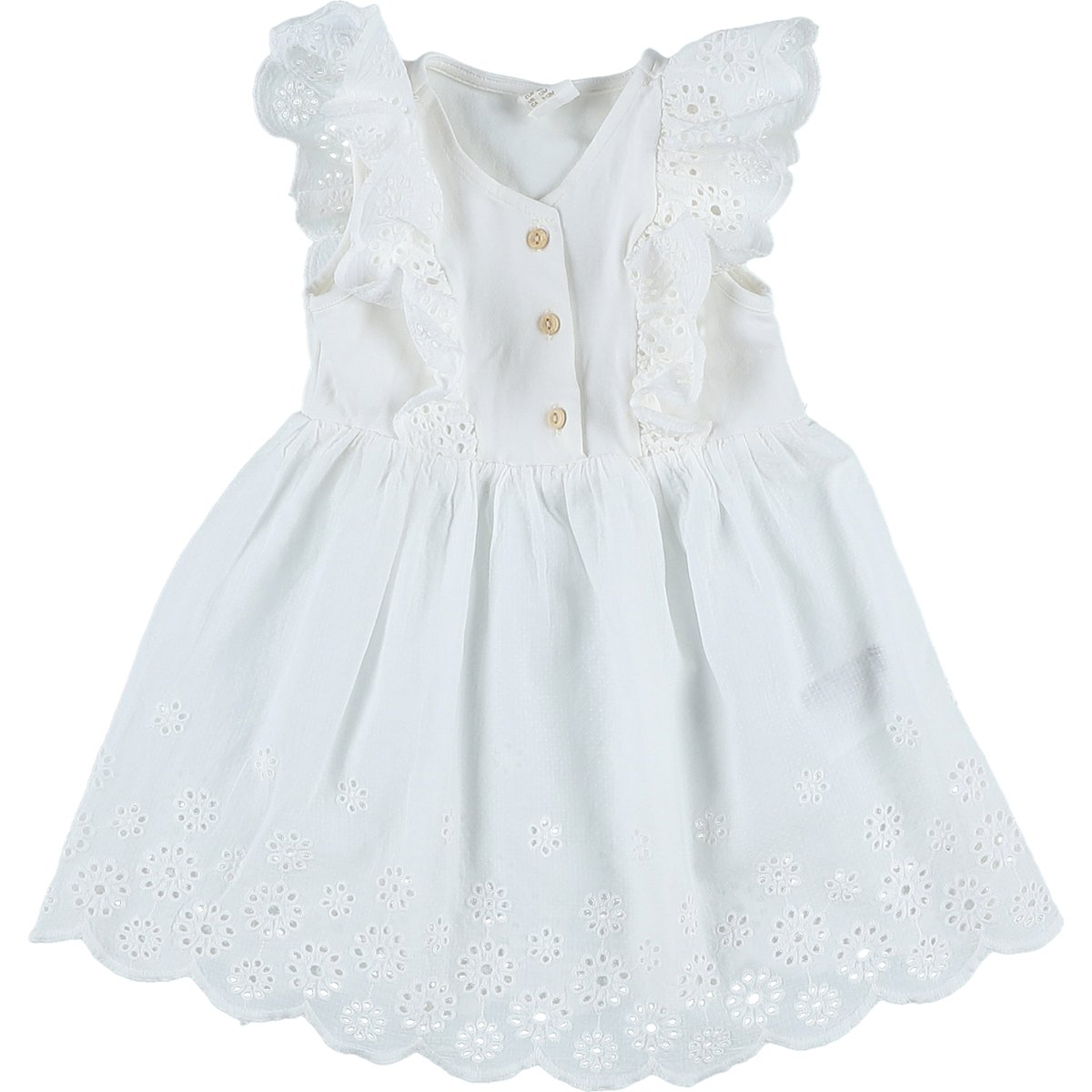 Robe -  Très bon état blanc, H&M