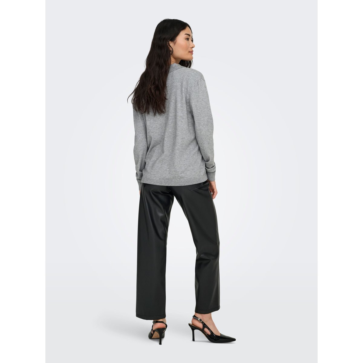 Pull En Maille grise - ultimate grey, ONLY