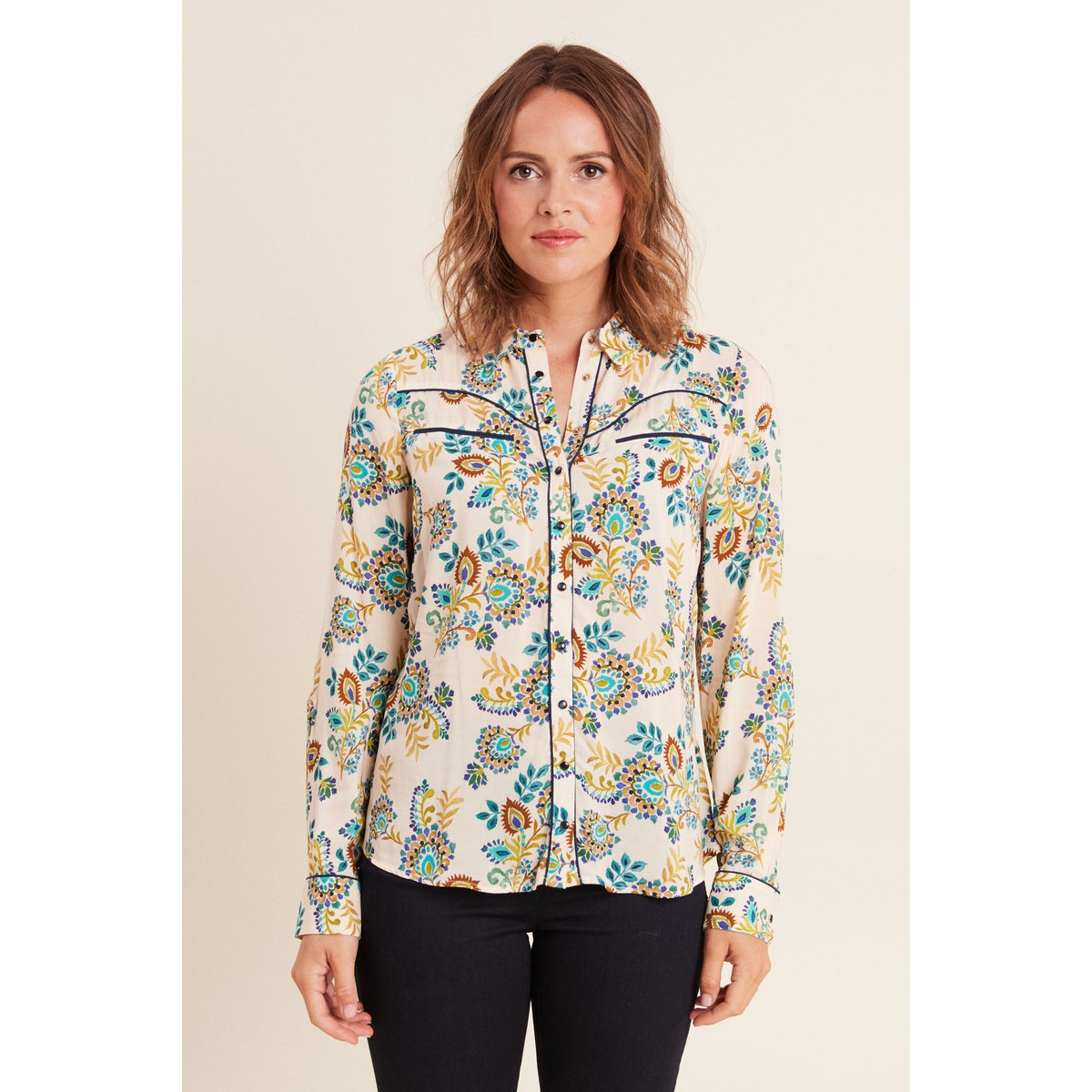 Chemise manches longues blanc, BREAL