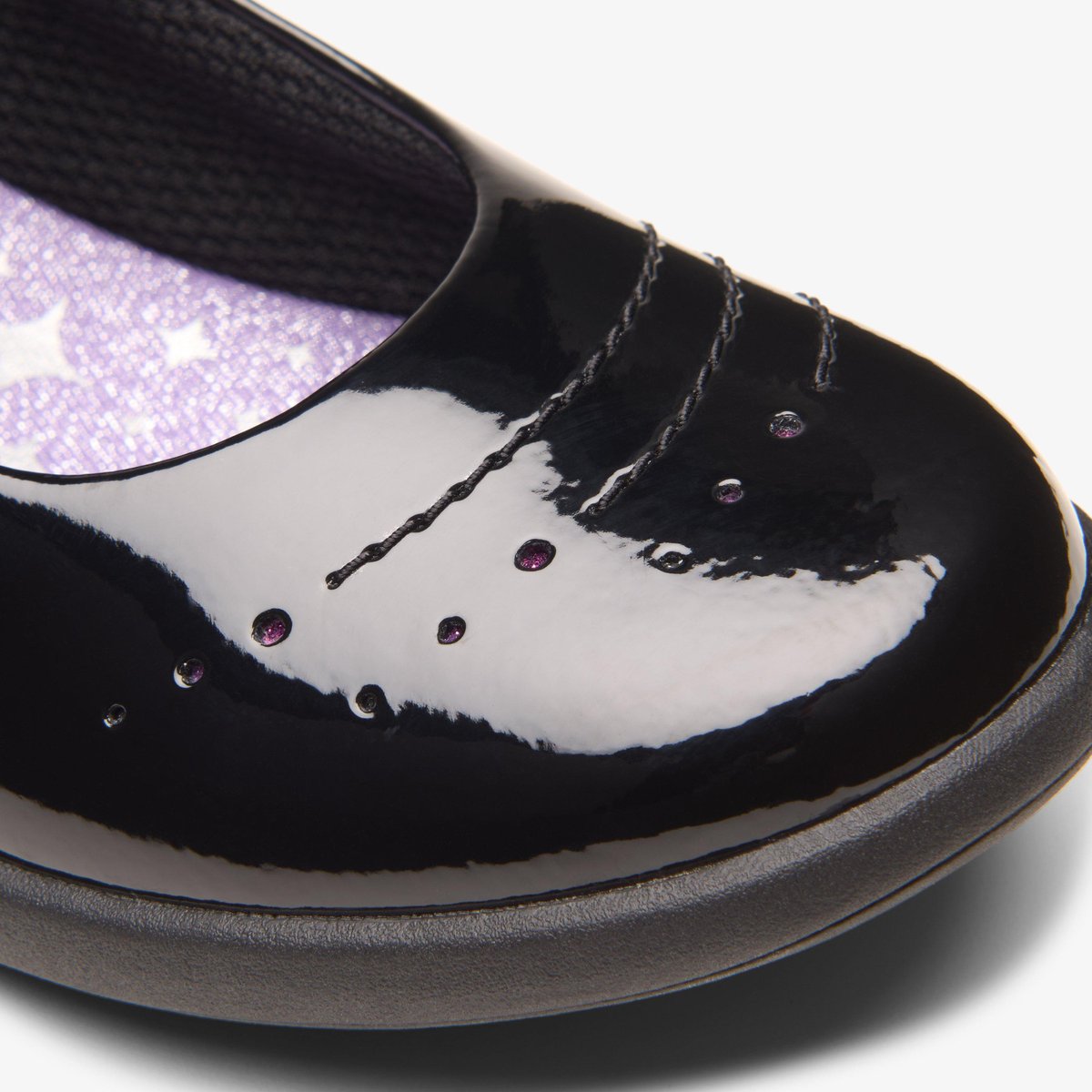 Ballerines Brevet ETCH GEM K noir, CLARKS