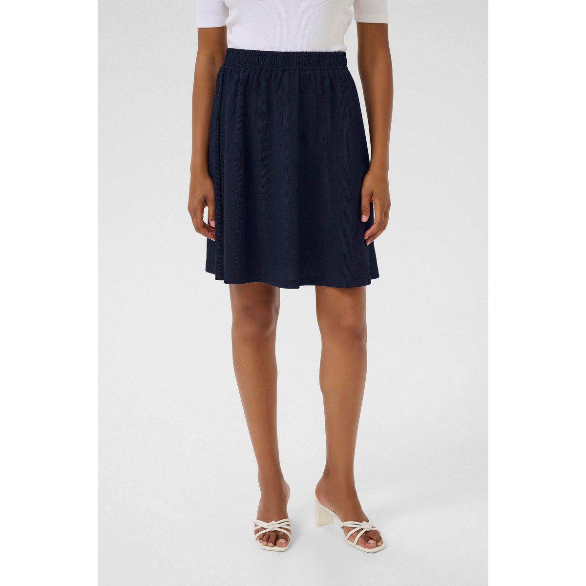 Jupe casual bleu midnight marine, KAFFE