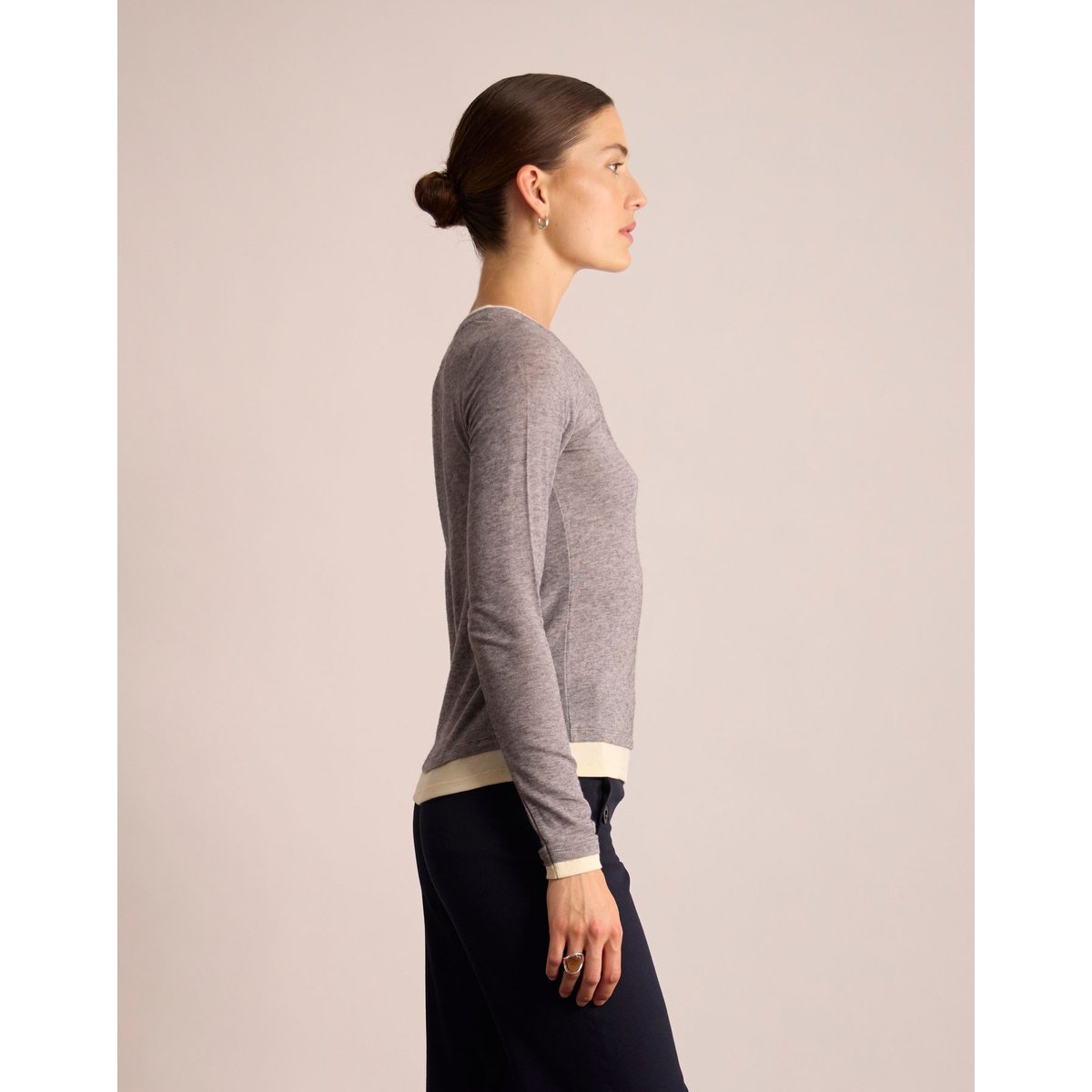 Top Sky gris, INES DE LA FRESSANGE PARIS