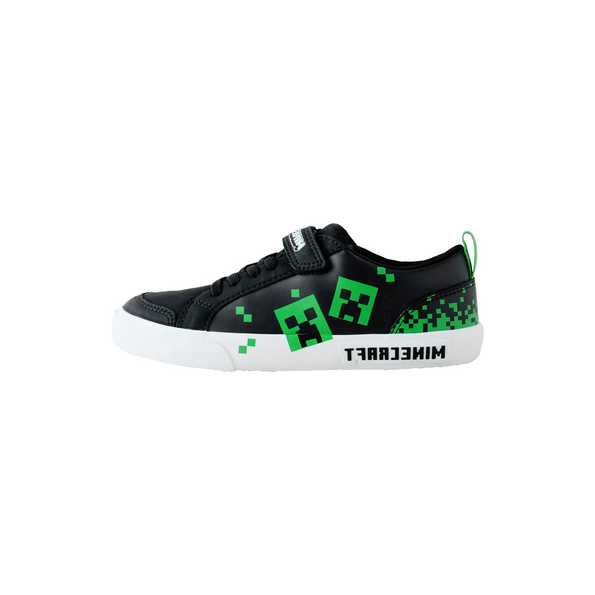 Baskets à lacets élastiques minecraft noir, NEXT