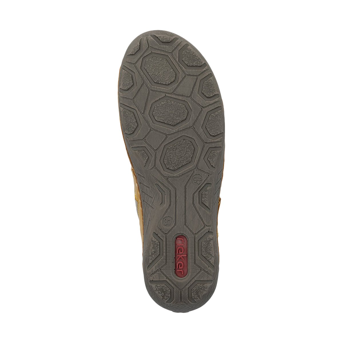 Basket Montante à Lacets Raposa jaune, RIEKER