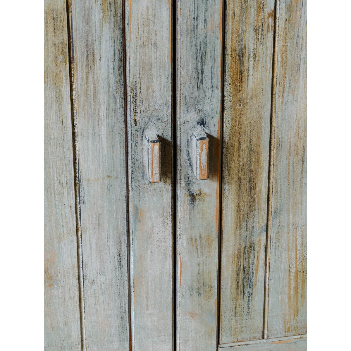 Vaisselier modulable en bois et vitré Maximilien N°384 - Bon état bois clair, DEBONGOUT