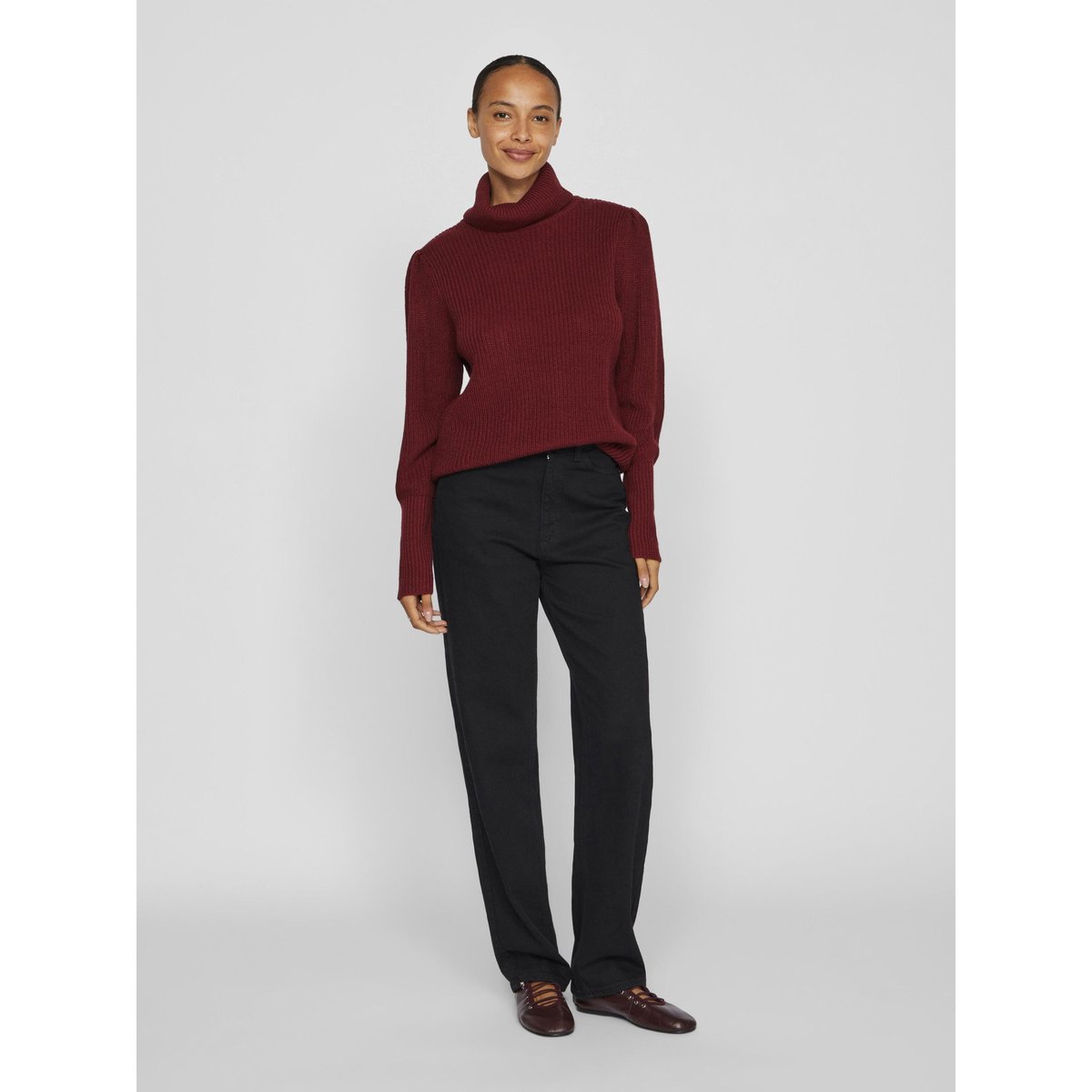 Pull En Maille cabernet, VILA