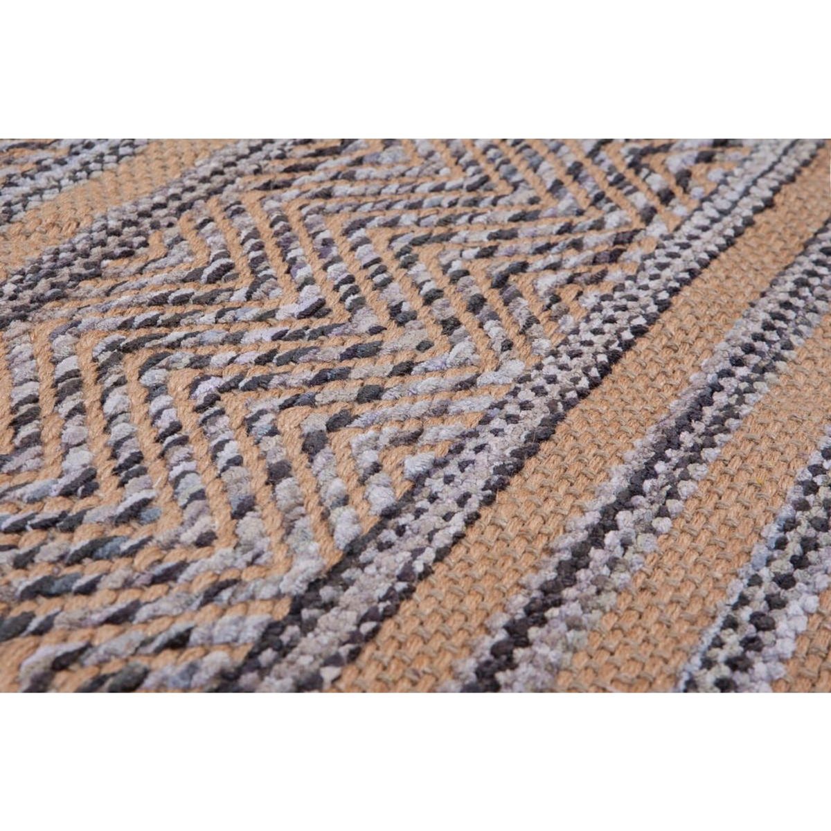 Tapis en coton fait main, SIENNA marron, ARTE ESPINA