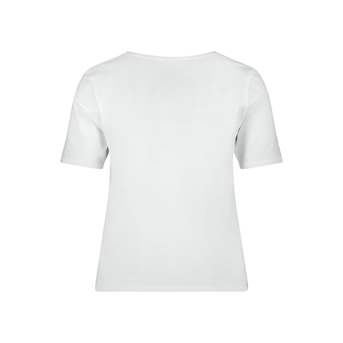 T-shirt basique avec structure blanc, BETTY BARCLAY