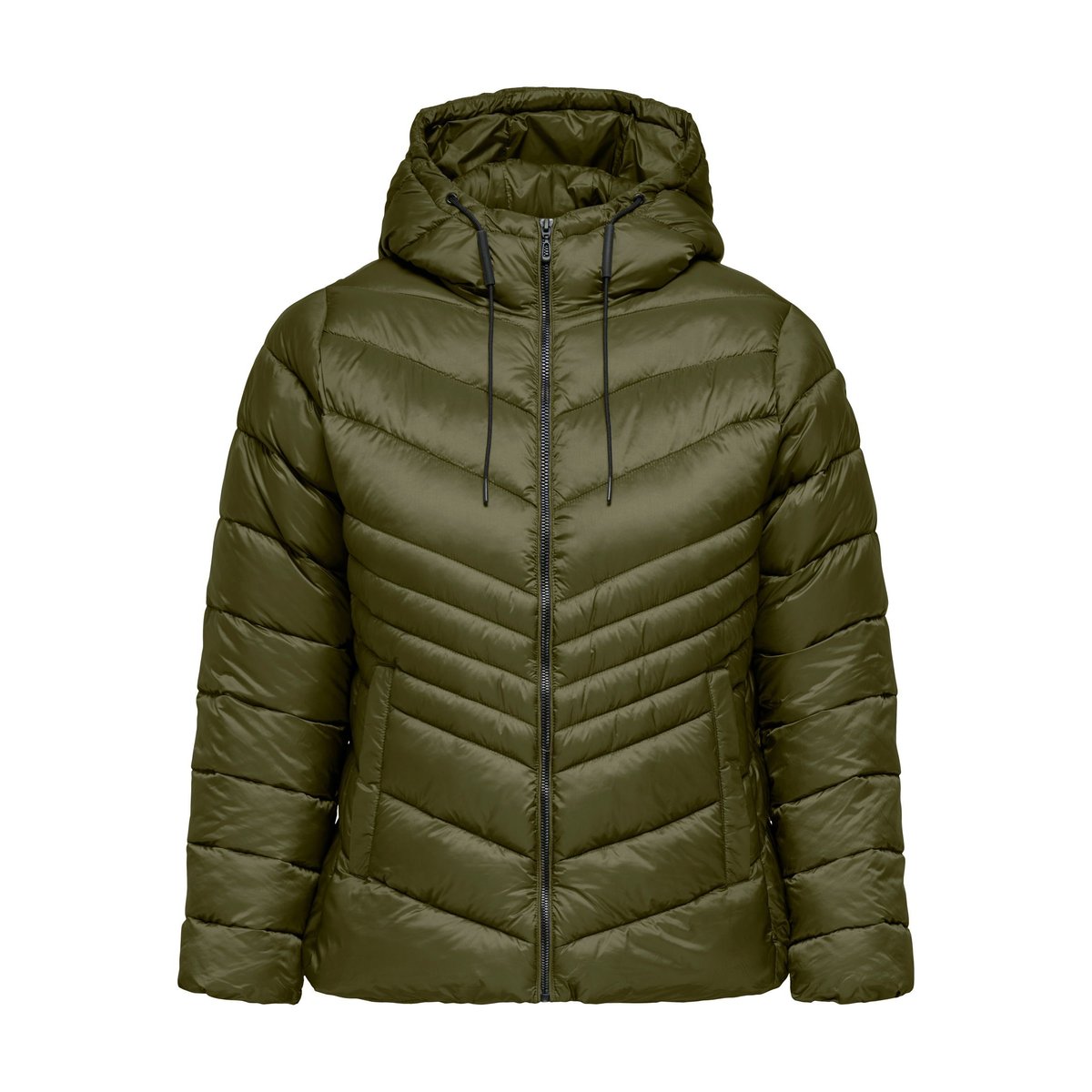 Veste Matelassée dark olive, ONLY CARMAKOMA