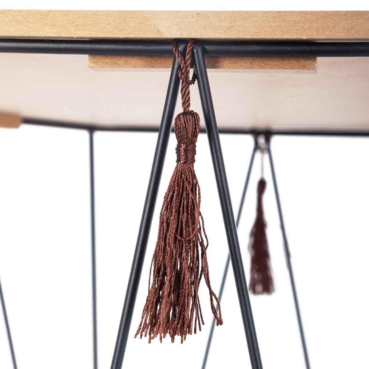 Table à café en métal Kumi Octo Etnik multicolore, ATMOSPHERA
