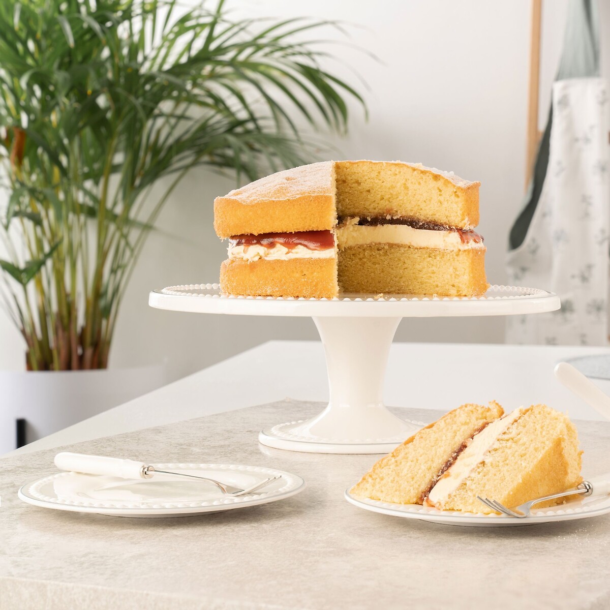 Signature Cake Stand white, MARY BERRY