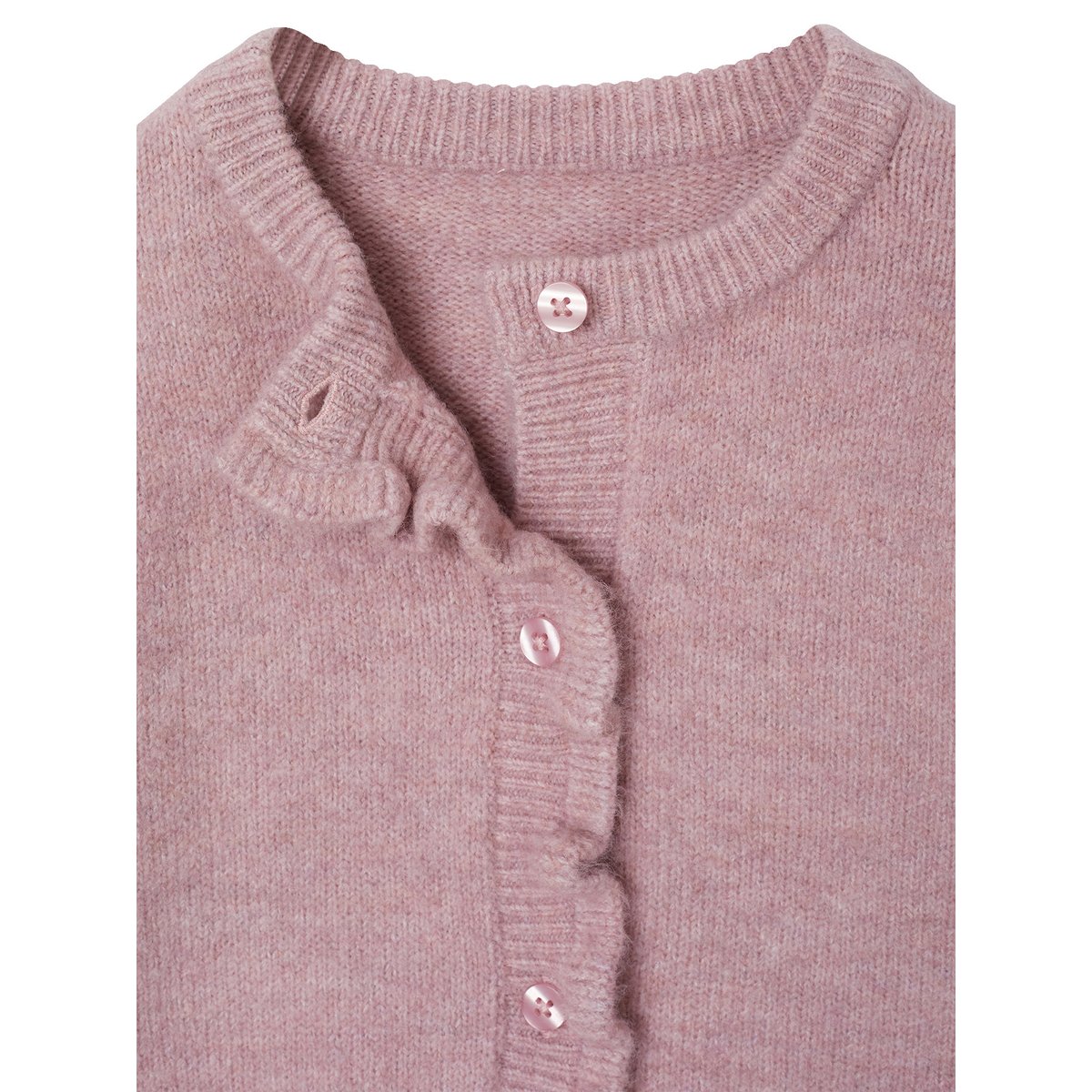 Gilet manches longues rose pâle, VERTBAUDET