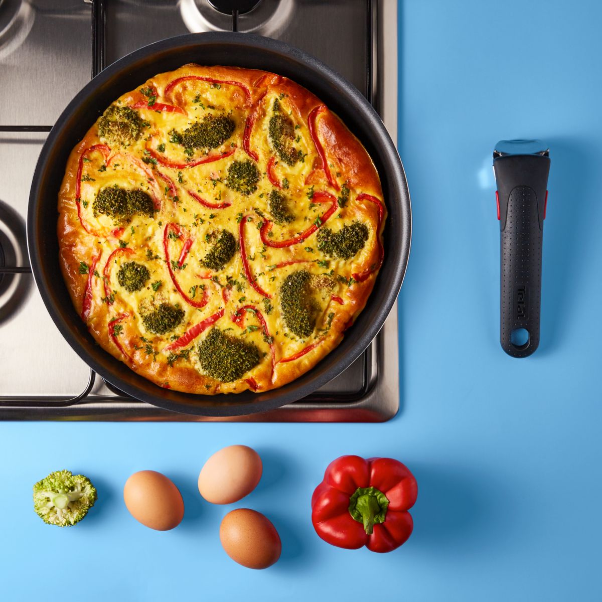 Batterie de cuisine Ingenio Easy Cook N Clean Black 4 pcs L1539002 couleur unique, TEFAL