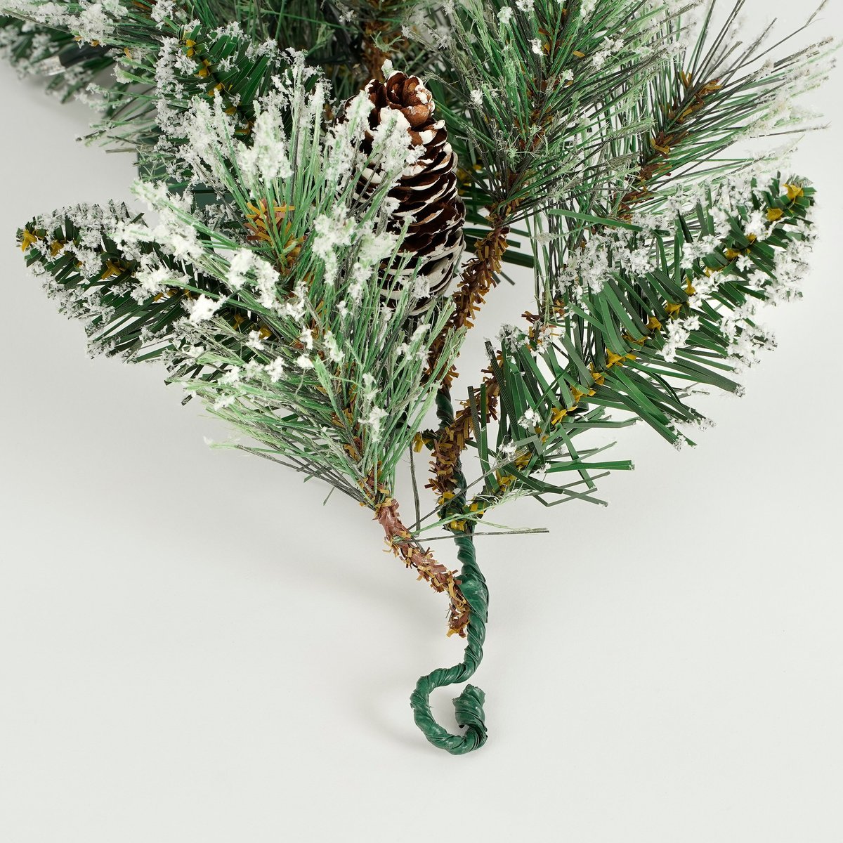 Guirlande de Noël enneigée avec LED VANDANS vert, BLACK BOX TREES