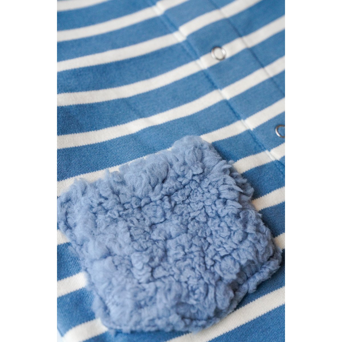 Pyjama Baby - coton épais bluefin/nature, ARMOR-LUX