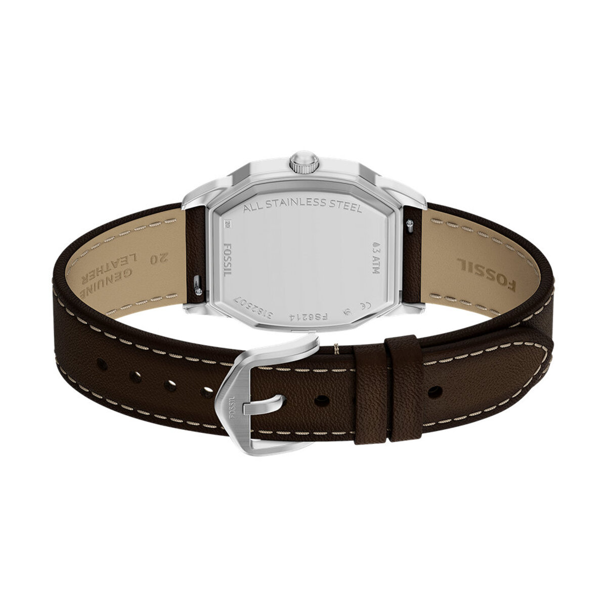 Montre Analogique HARLOW argenté blanc noir, FOSSIL