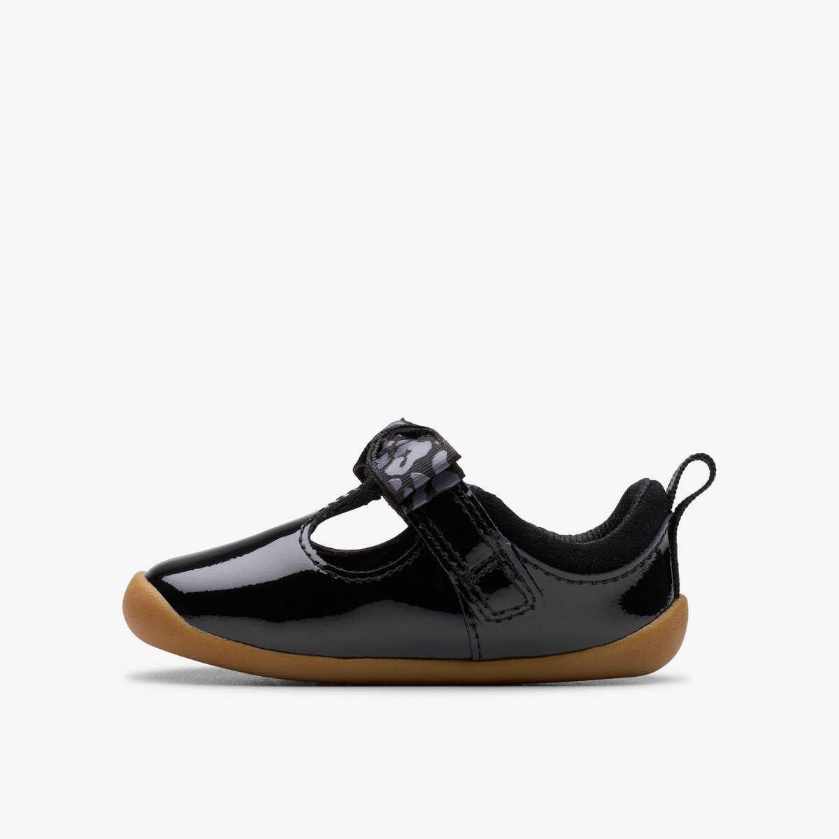 Escarpins Cuir Coupe Extra Large ROAMER TRIM T noir, CLARKS