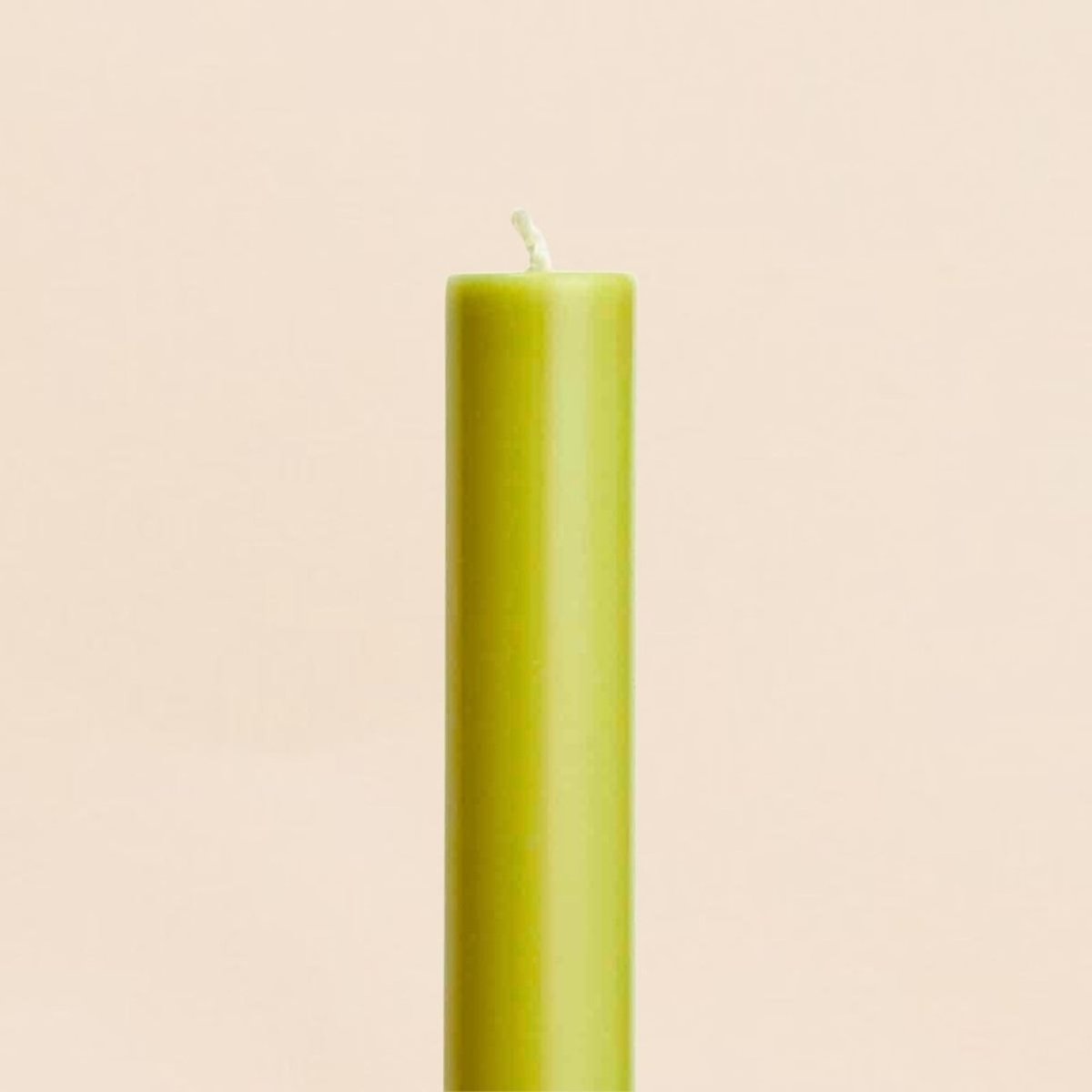 Set de 10 bougies cierges 20 cm vert clair, ORIGINALHOME