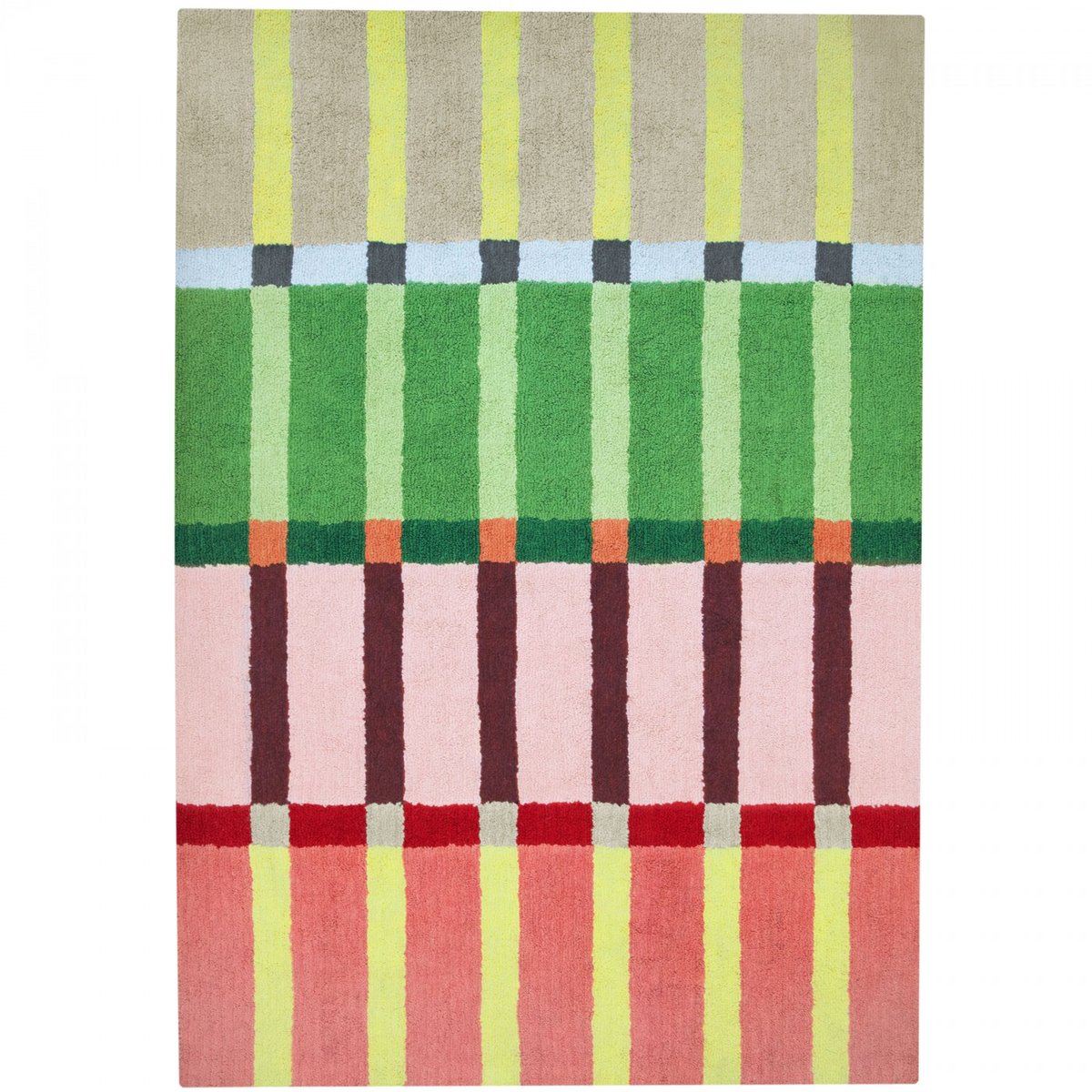 Tapis Kaido 160 x 230 cm multicolore, REMEMBER