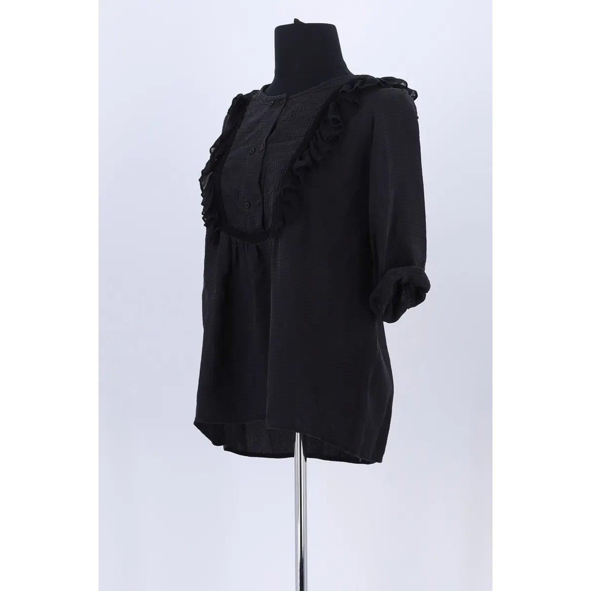 Blouse - Bon État noir, SANDRO