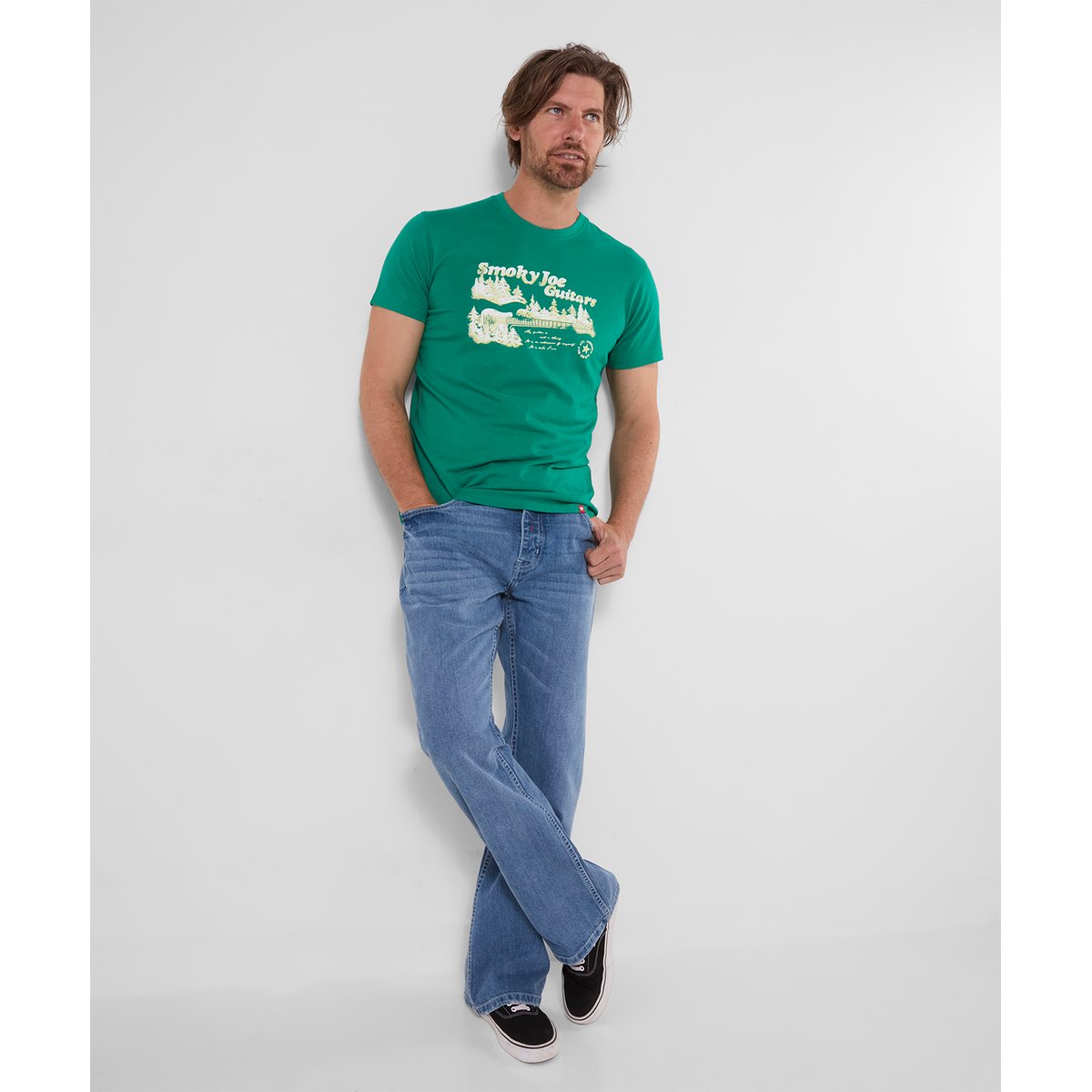 T-Shirt Grands Espaces vert, JOE BROWNS
