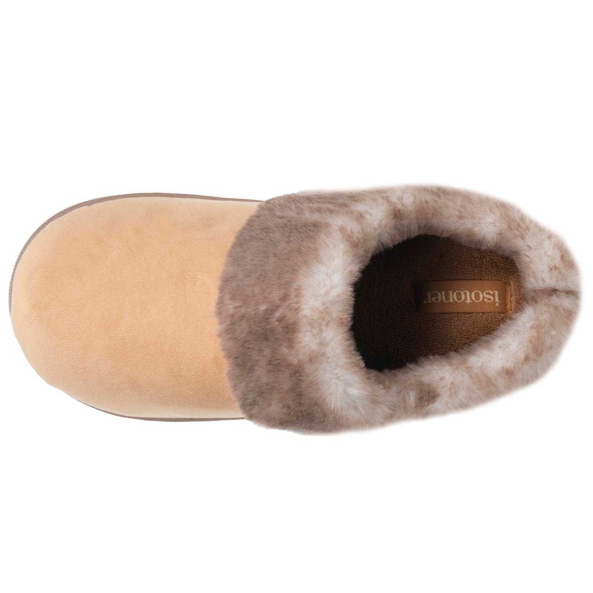 Chaussons Mules beige, ISOTONER