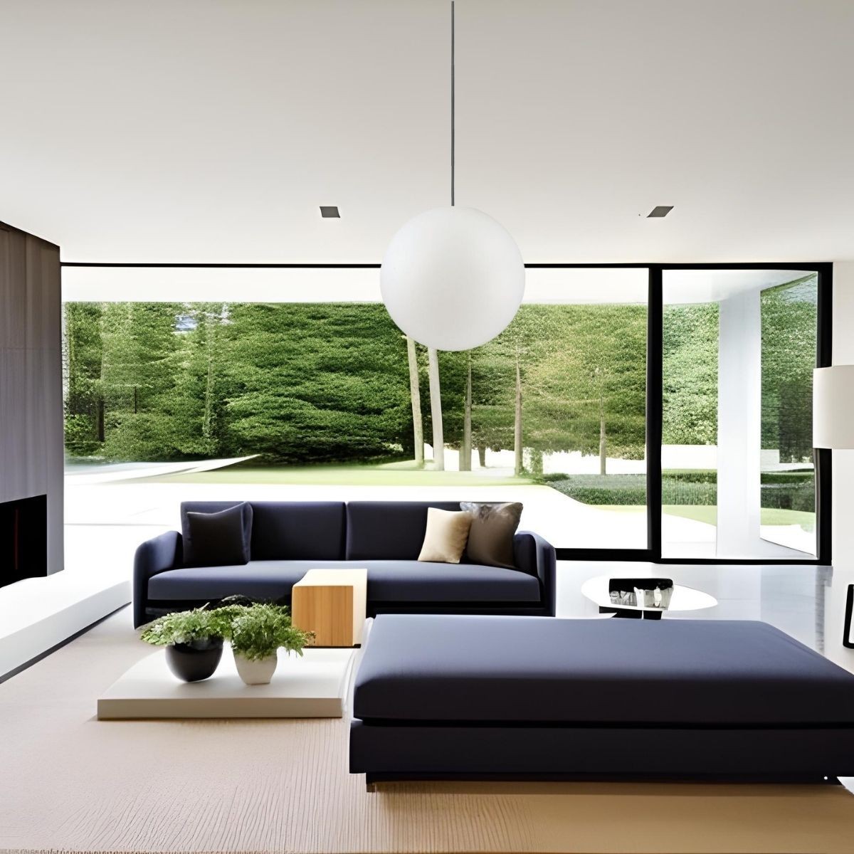 Suspension SOLE blanc, IDEAL LUX