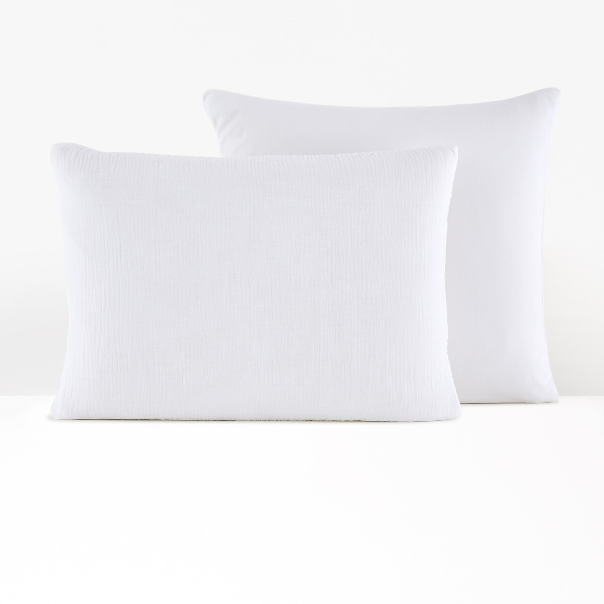 Child's Kumco Pillowcase in Washed Cotton/Muslin white, LA REDOUTE INTERIEURS