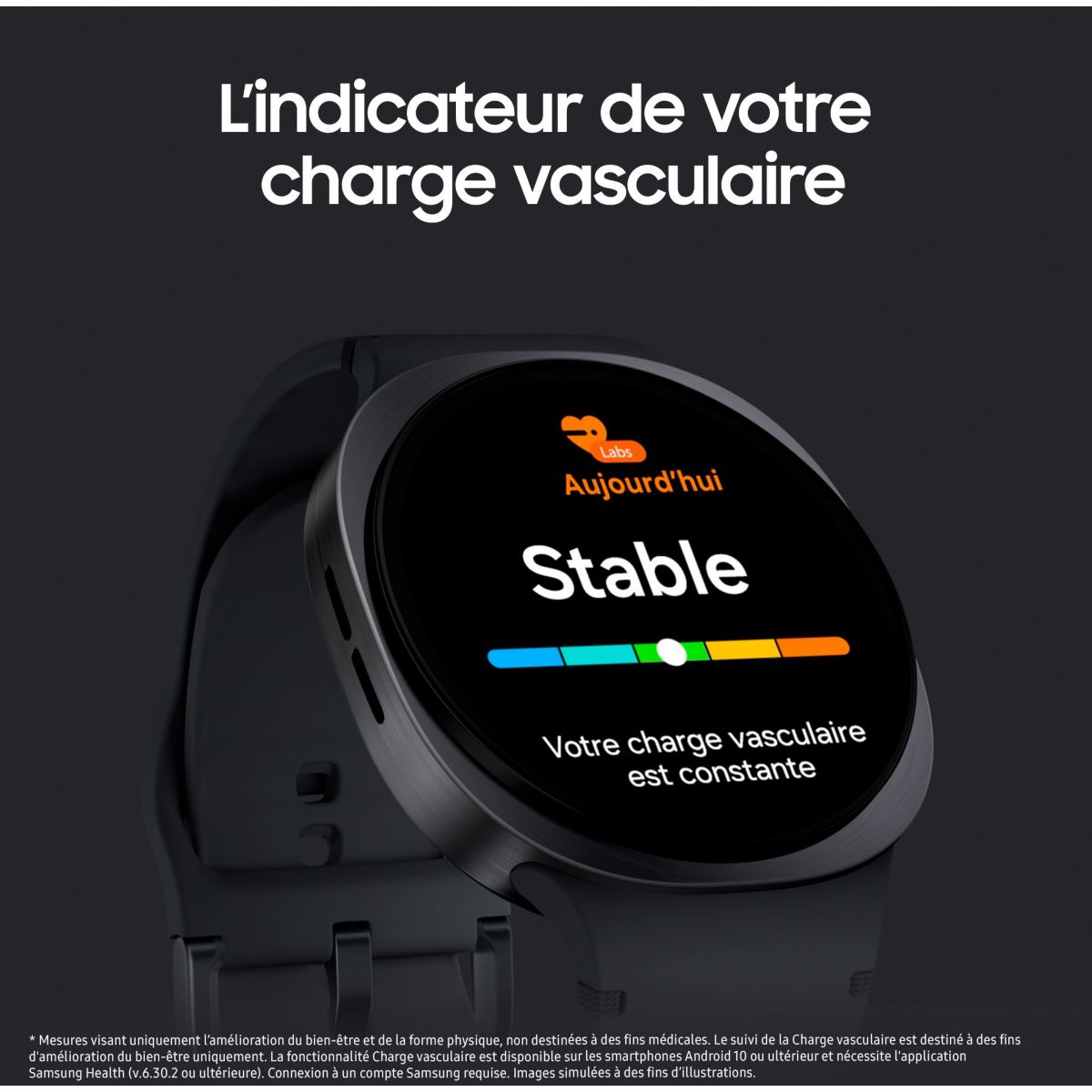 Montre connectée Galaxy Watch8 Argent 40mm BT blanc, SAMSUNG
