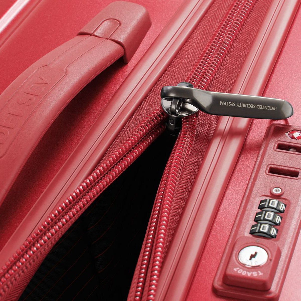 Valise L CAUMARTIN PLUS rouge, DELSEY PARIS
