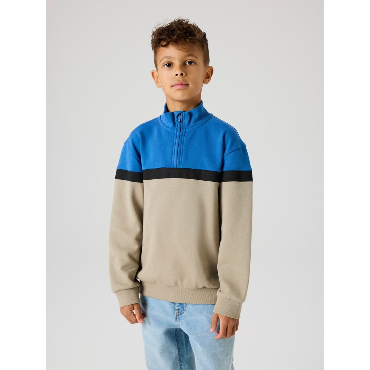 Sweat-Shirt vintage khaki, NAME IT