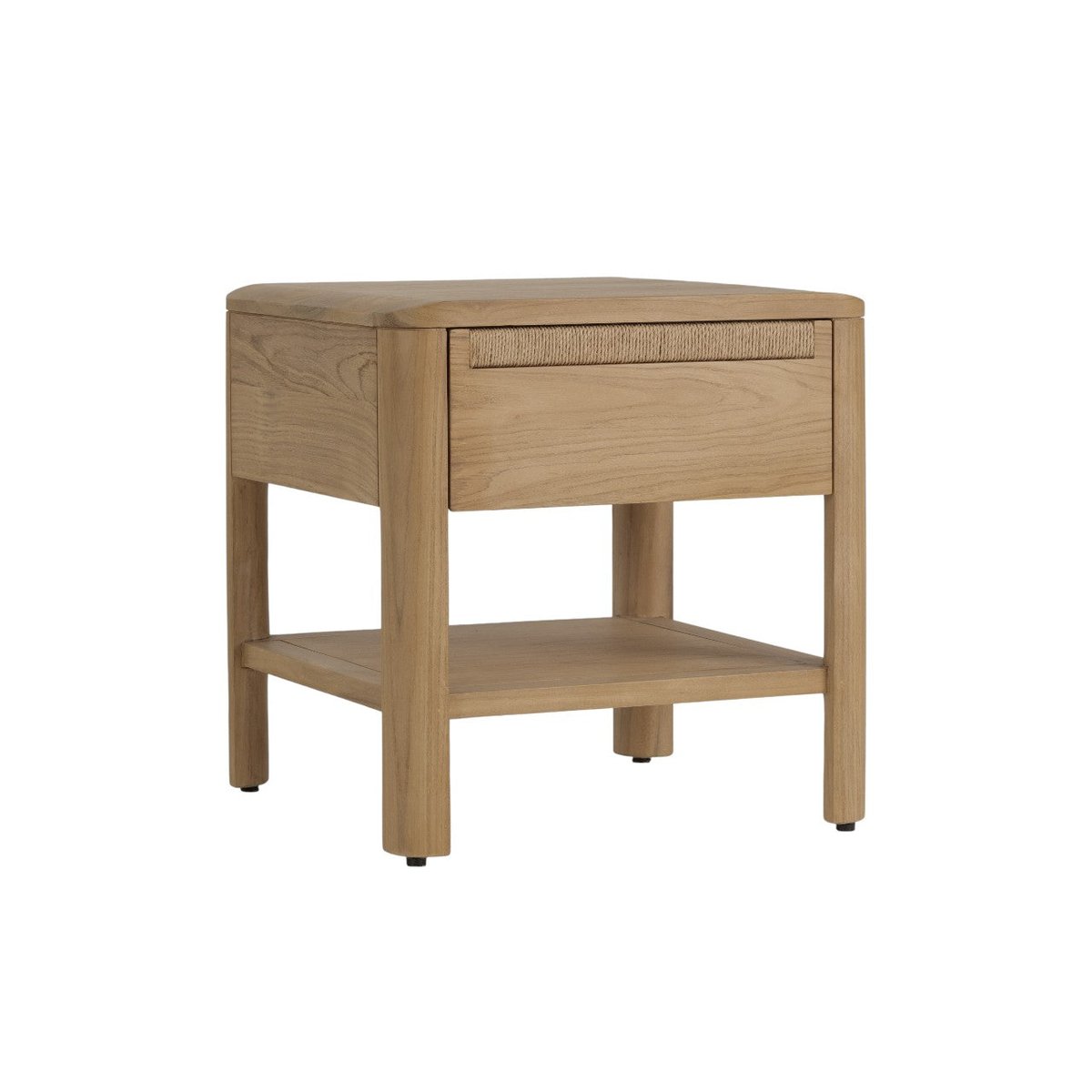 Table de chevet teck - TONA couleur unique, HANNUN