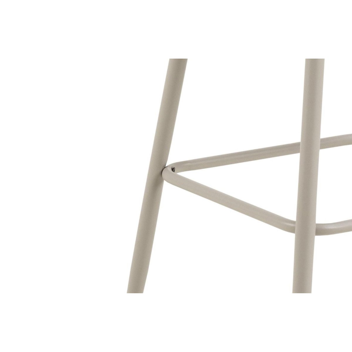Tabourets de bar avec accoudoirs en tissu beige (lot de 2) - BLAIR beige, HELLIN, DEPUIS 1862
