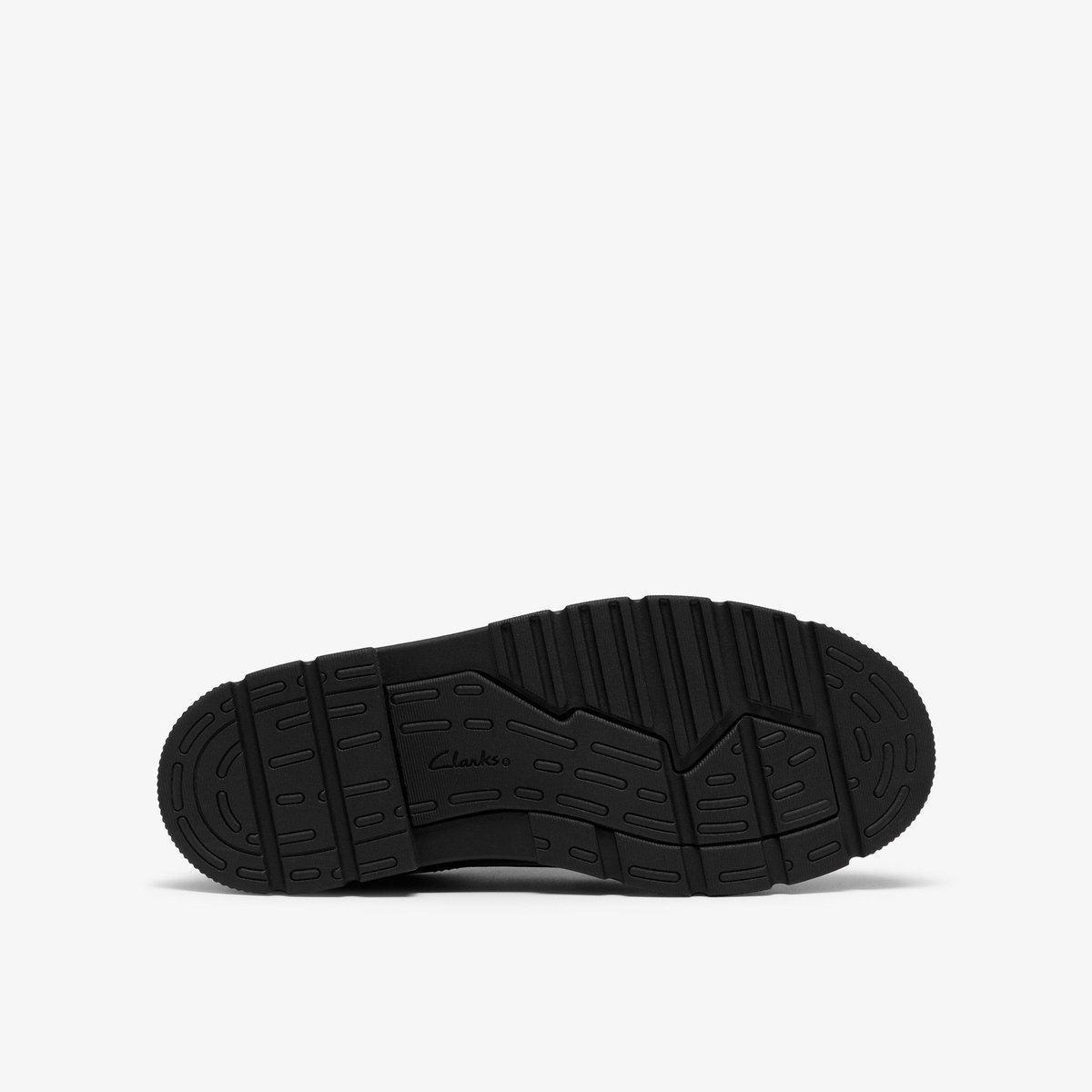 Derbies Cuir Coupe Large LORCAM WALK Y noir, CLARKS